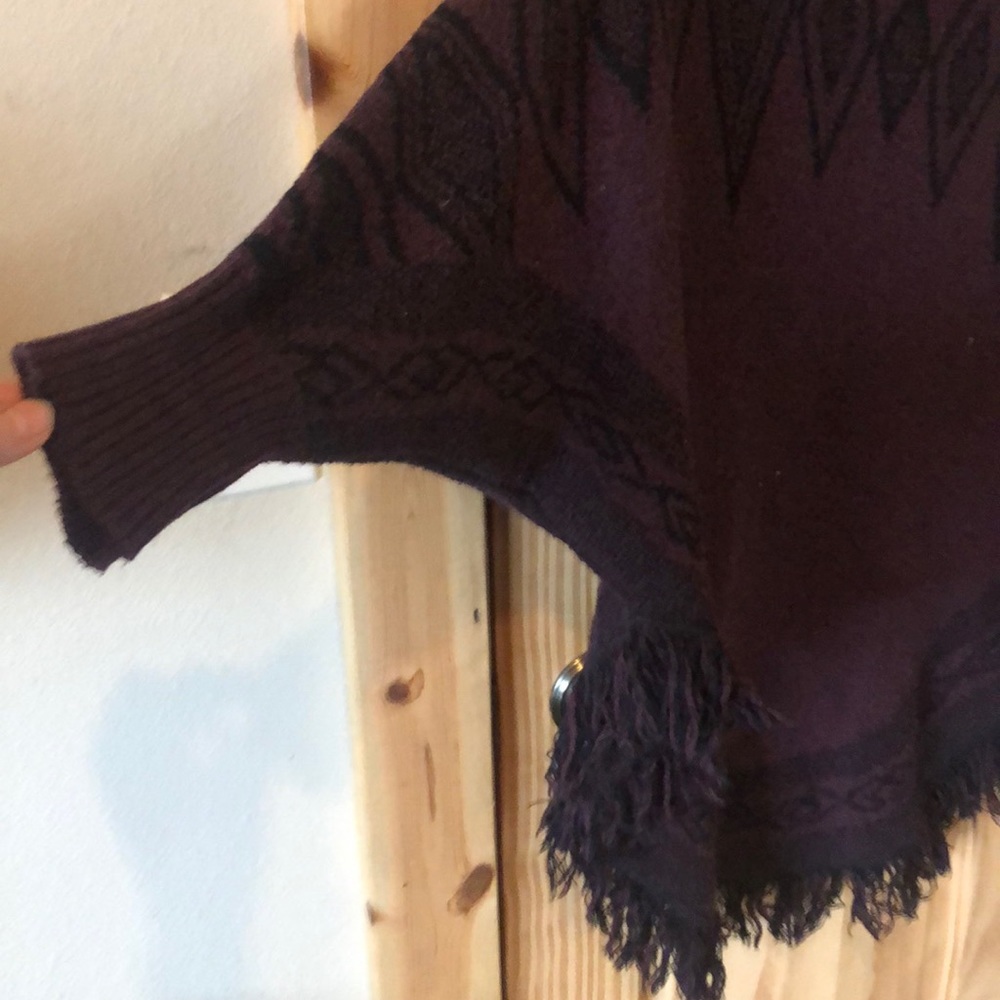 Poncho Sweater - Picture 3 of 3